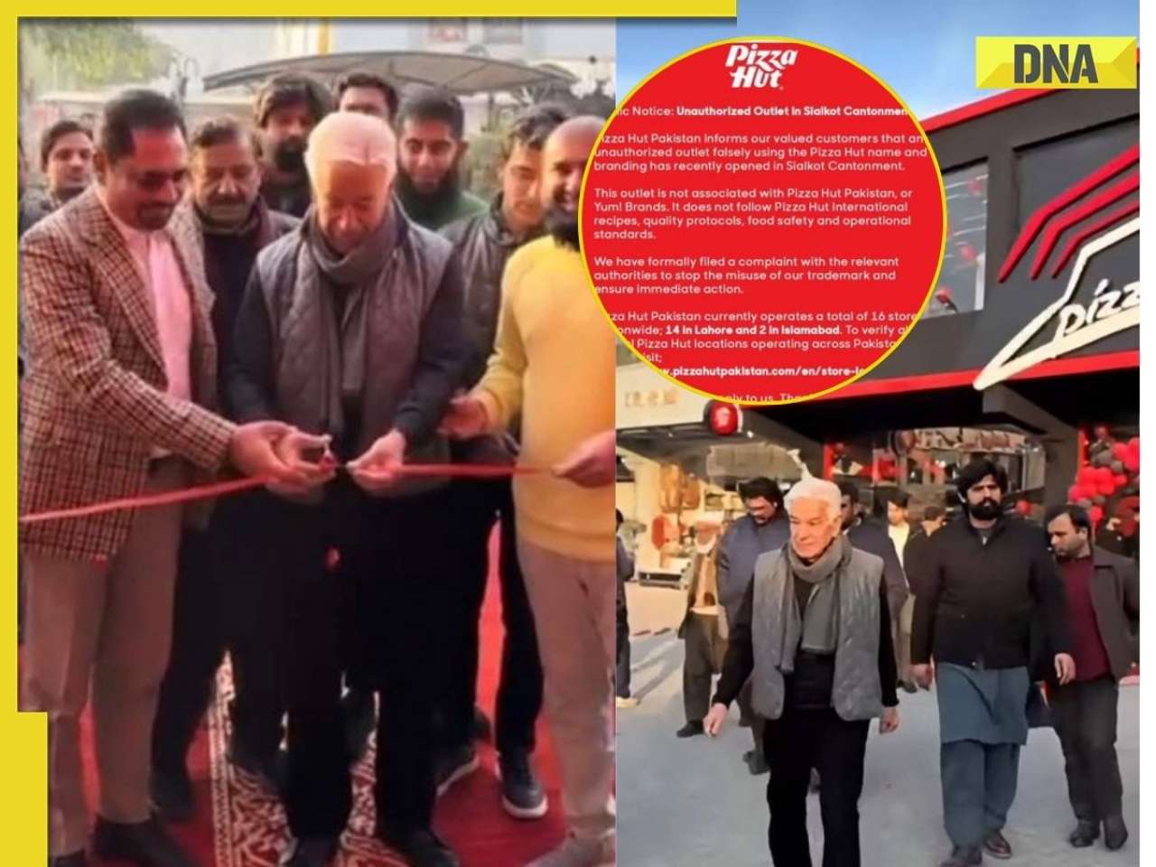 Pakistan shamed again! Defence Minister Khwaja Asif inaugurates 'fake' Pizza Hut outlet, internet mocks, Watch here
