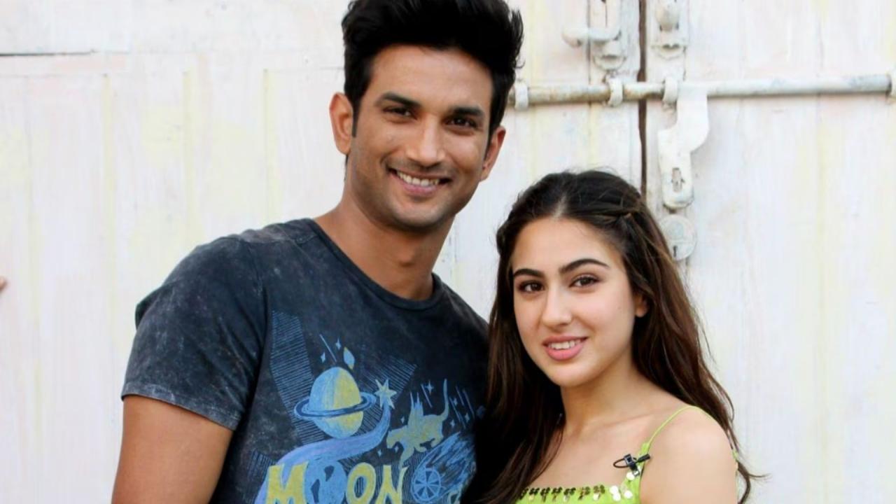 Sara Ali khan and Sushant Singh Rajput