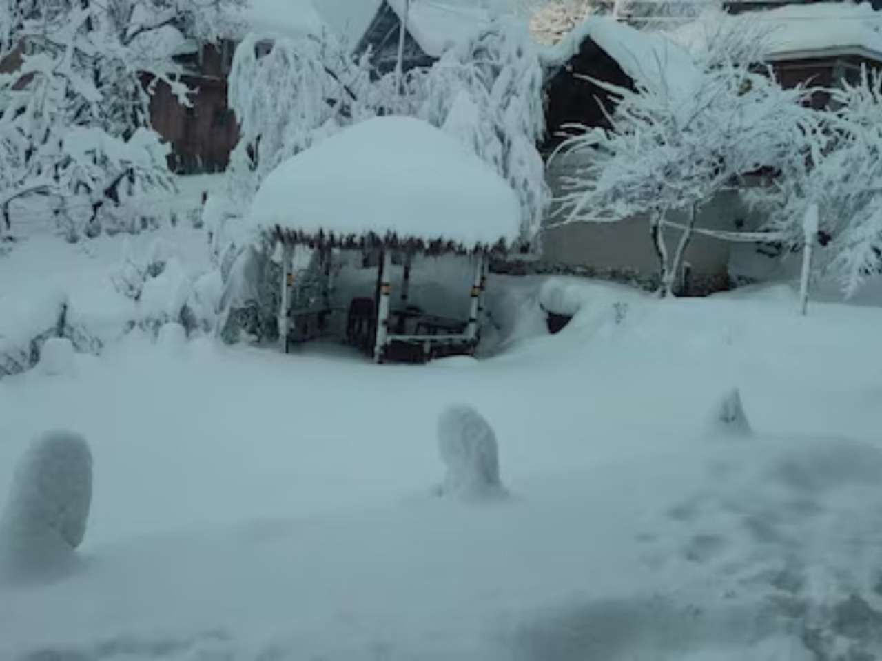 Winter Wonderland Covers the Valley