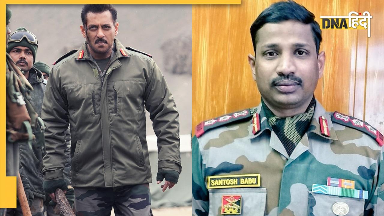 कर्नल B संतोष बाबू के पास थीं कितनी डिग्रियां? 'बैटल ऑफ गलवान' में जिनकी वीरता की कहानी दिखा रहे हैं सलमान खान 