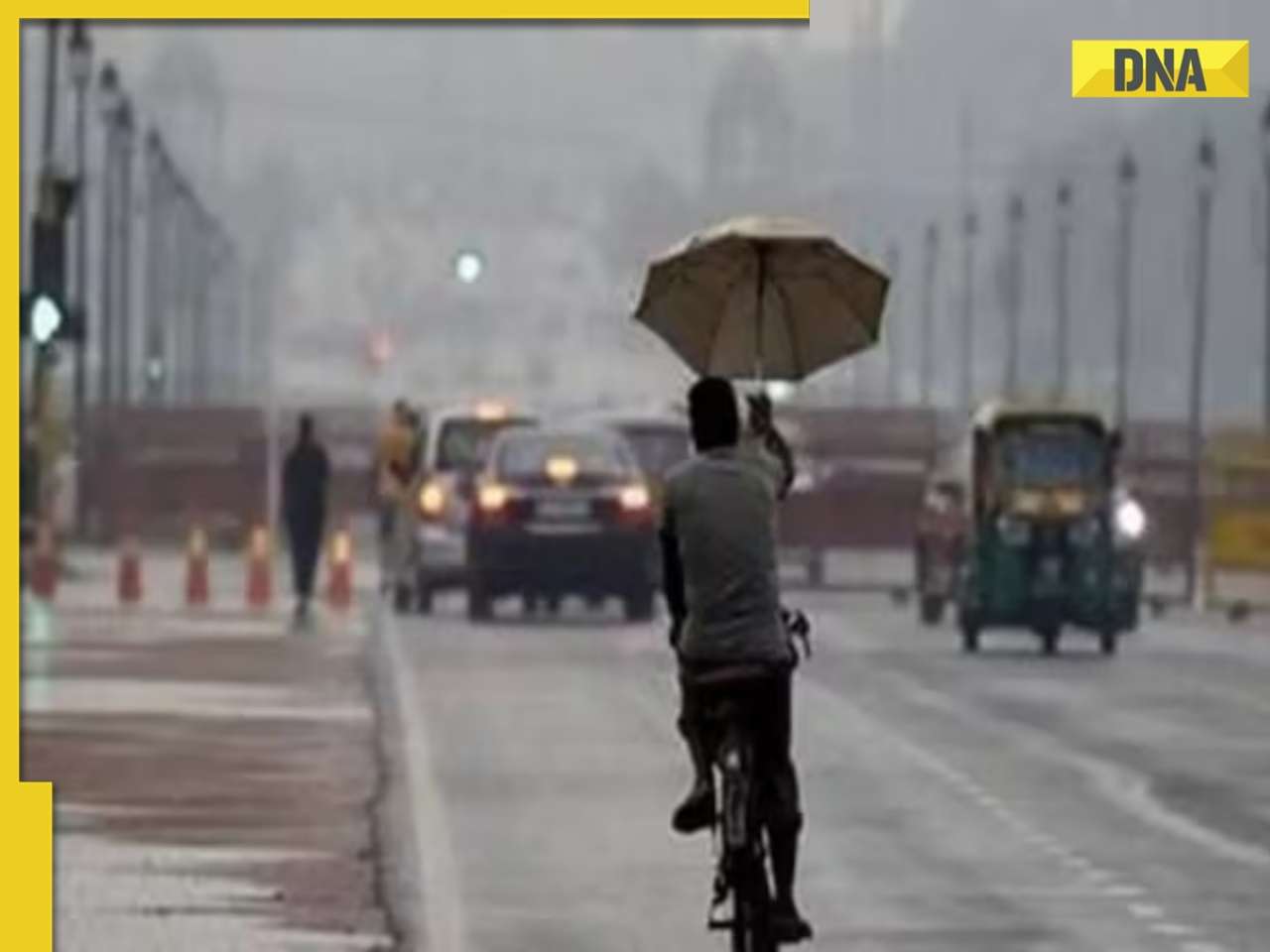 Light rain in Delhi-NCR brings chill, air quality remains 'very poor' at 324, IMD issues yellow alert; Check full forecast here