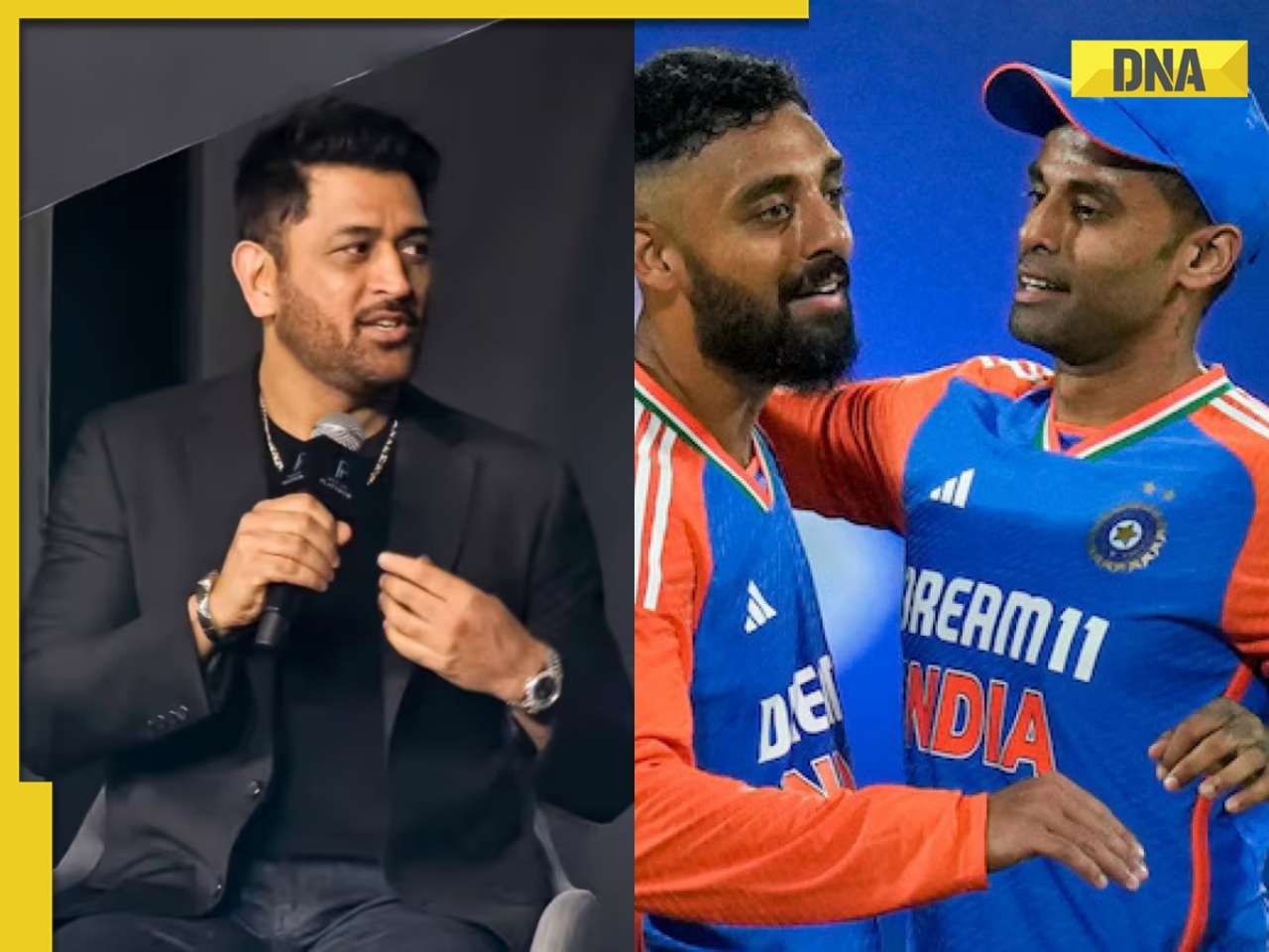 MS Dhoni breaks silence on India's T20 World Cup chances, gives THIS crucial advise to Suryakumar Yadav's team, watch