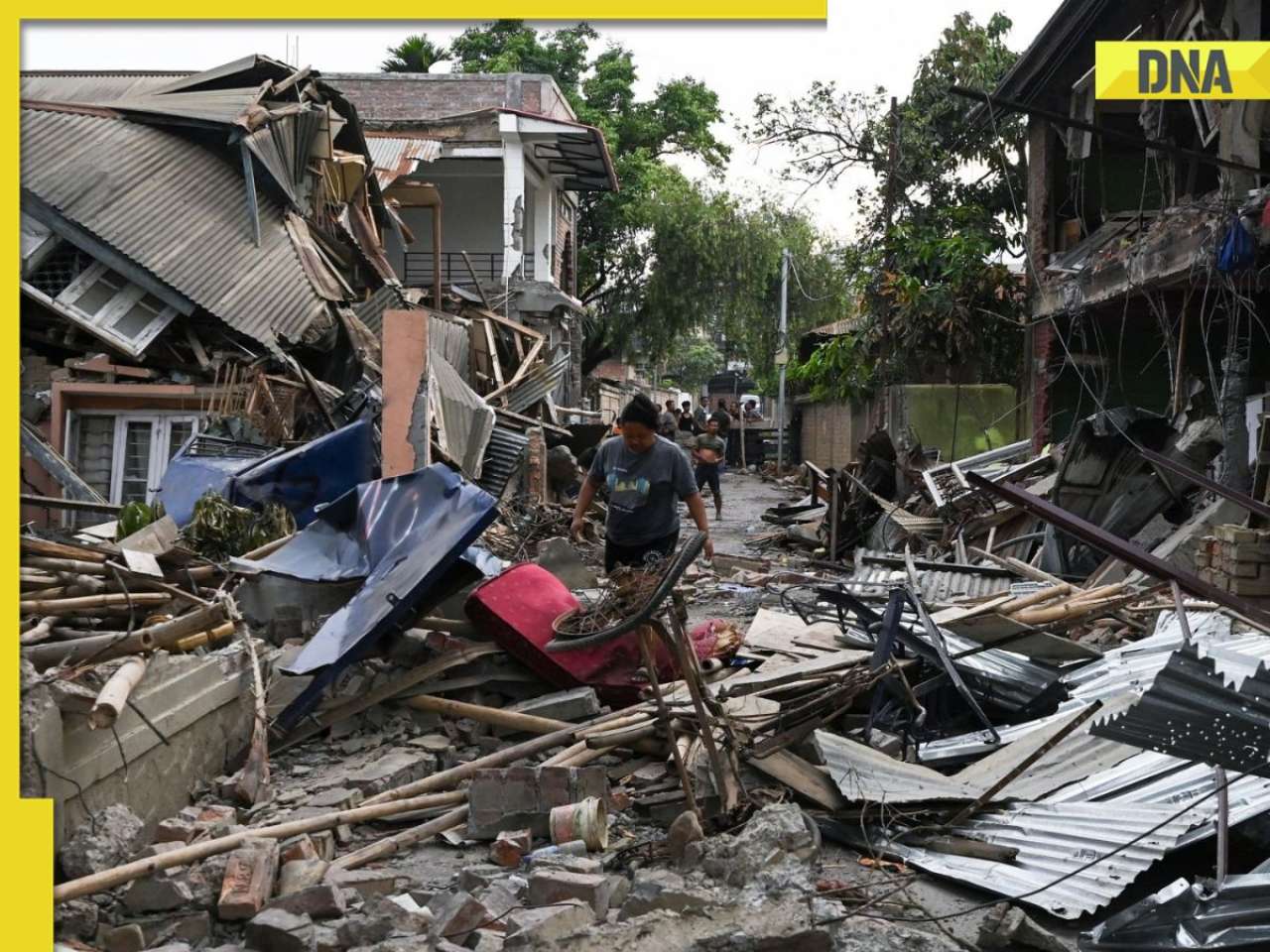 Violence erupts in Manipur over Deputy CM swearing-in, Kuki-Zo protesters clash with police in Churachandpur, watch