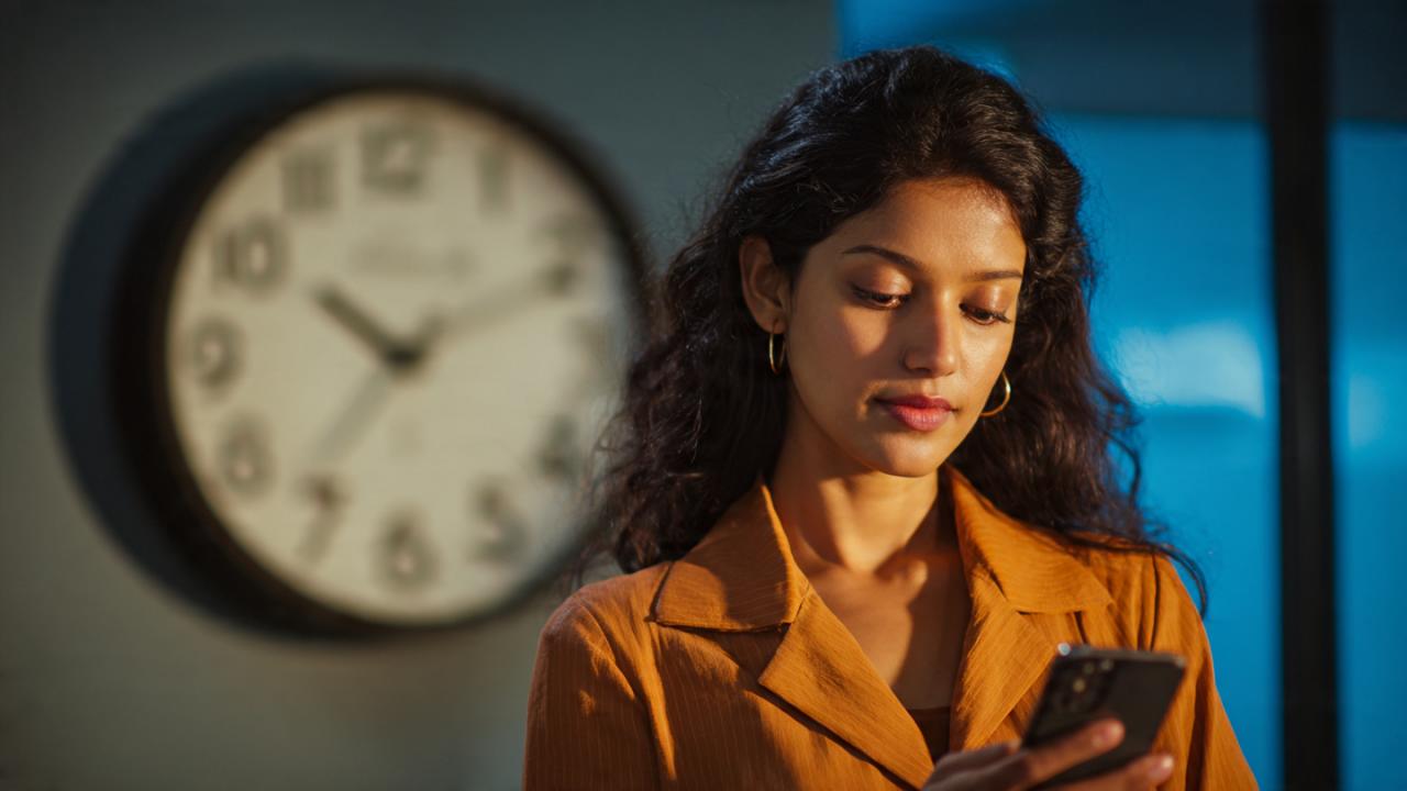 वक्त की अहमियत न समझना