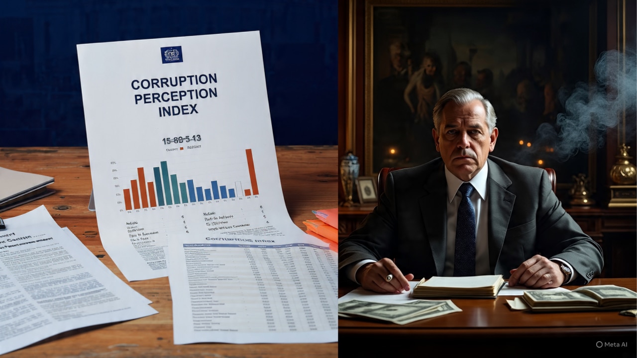 करप्शन परसेप्शन इंडेक्स तस्वीर साफ कर दी