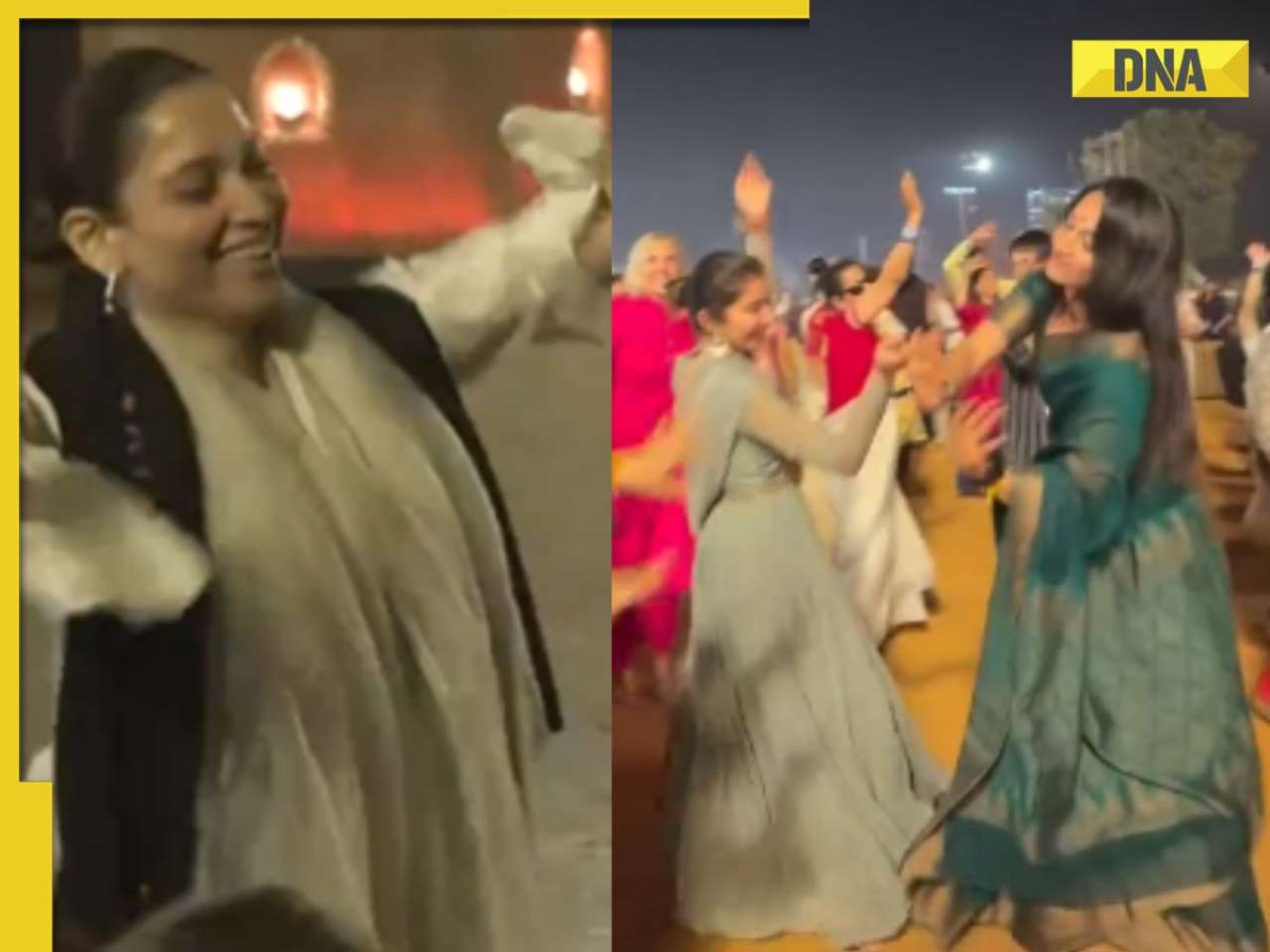 Sara Arjun, Tamannaah Bhatia and Srinidhi Shetty celebrate  Mahashivratri with dance and devotion at Isha Yoga Centre