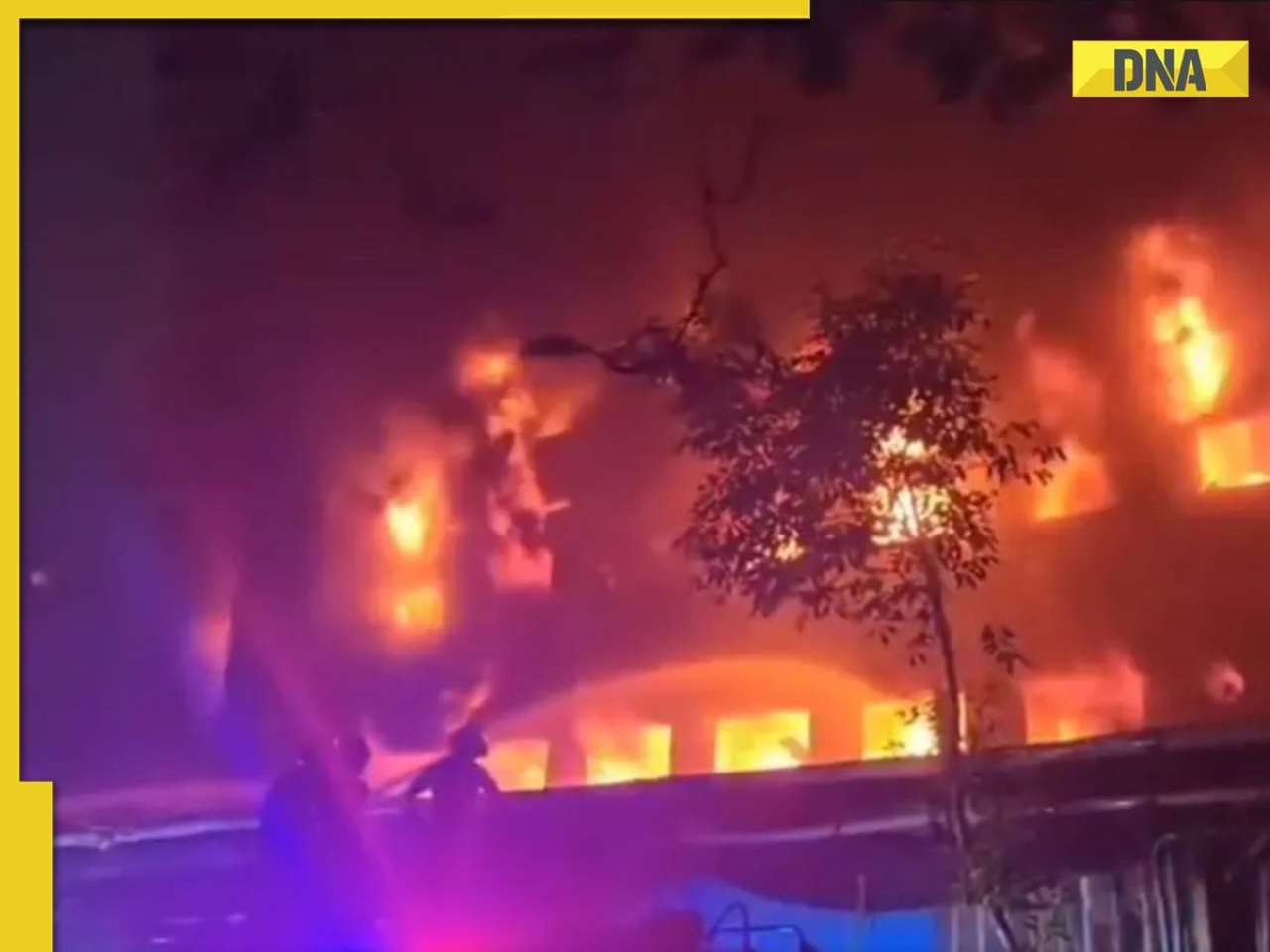 Massive fire in chemical factory in Rajasthan's Bhiwandi, seven burnt alive, 2 trapped; rescue operation underway
