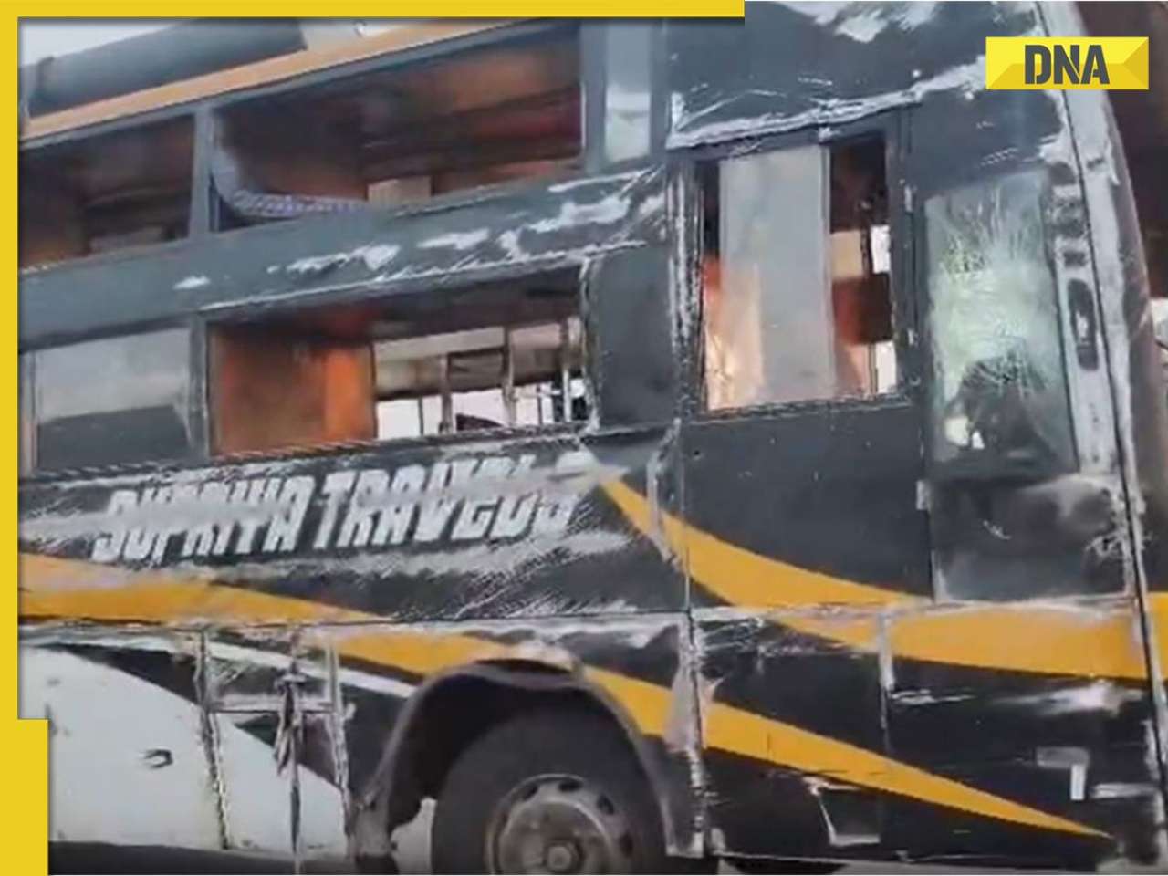 5 dead, several injured after double decker bus overturns on Lucknow-Purvanchal Expressway 