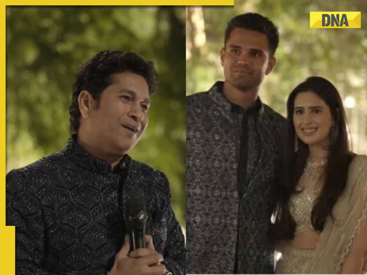 Arjun Tendulkar-Saaniya Chandhok Wedding: Sachin Tendulkar shares heartfelt message for son and soon-to-be 'bahu' as pre-wedding celebrations begin in Jamnagar