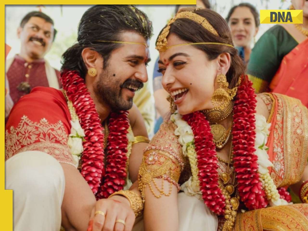 Rashmika Mandanna, Vijay Deverakonda celebrate wedding with Annadanam in temples, sweet distribution for fans across India