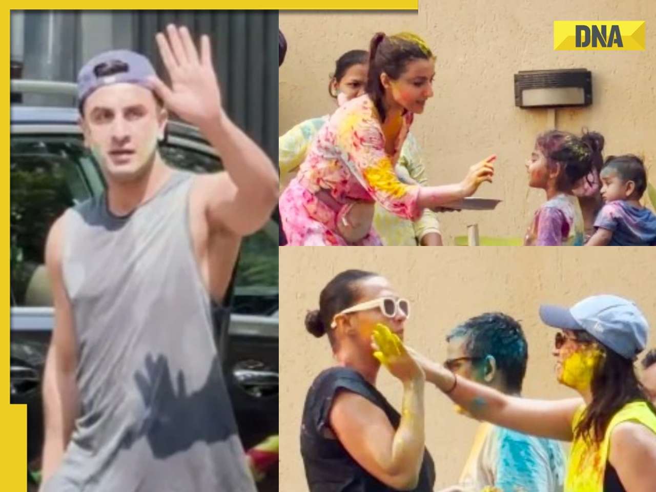 Holi 2026: Ranbir Kapoor, Soha Ali Khan-Kunal Kemmu, Neha Dhupia-Angad Bedi enjoy festivities with kids - Watch viral videos