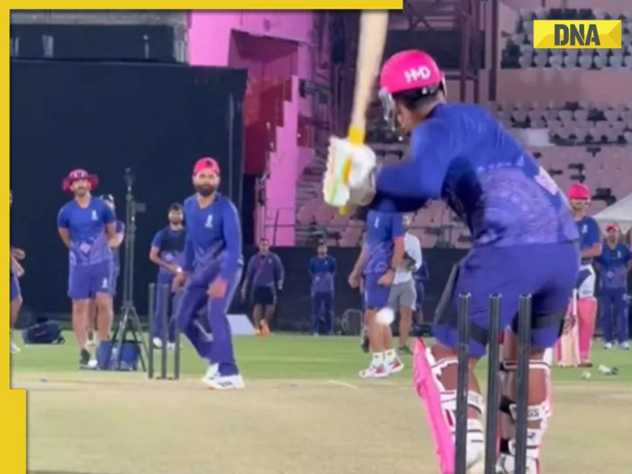 IPL 2026: Vaibhav Sooryavanshi challenges Ravindra Jadeja in high-intensity RR practice clash - Watch