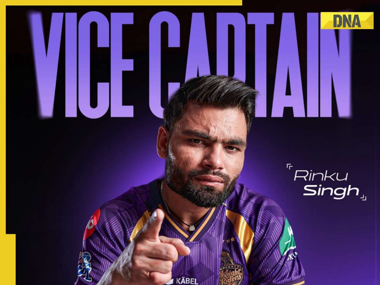 Kolkata Knight Riders appoint Rinku Singh as new vice-captain ahead of IPL 2026, call it 'God's plan'