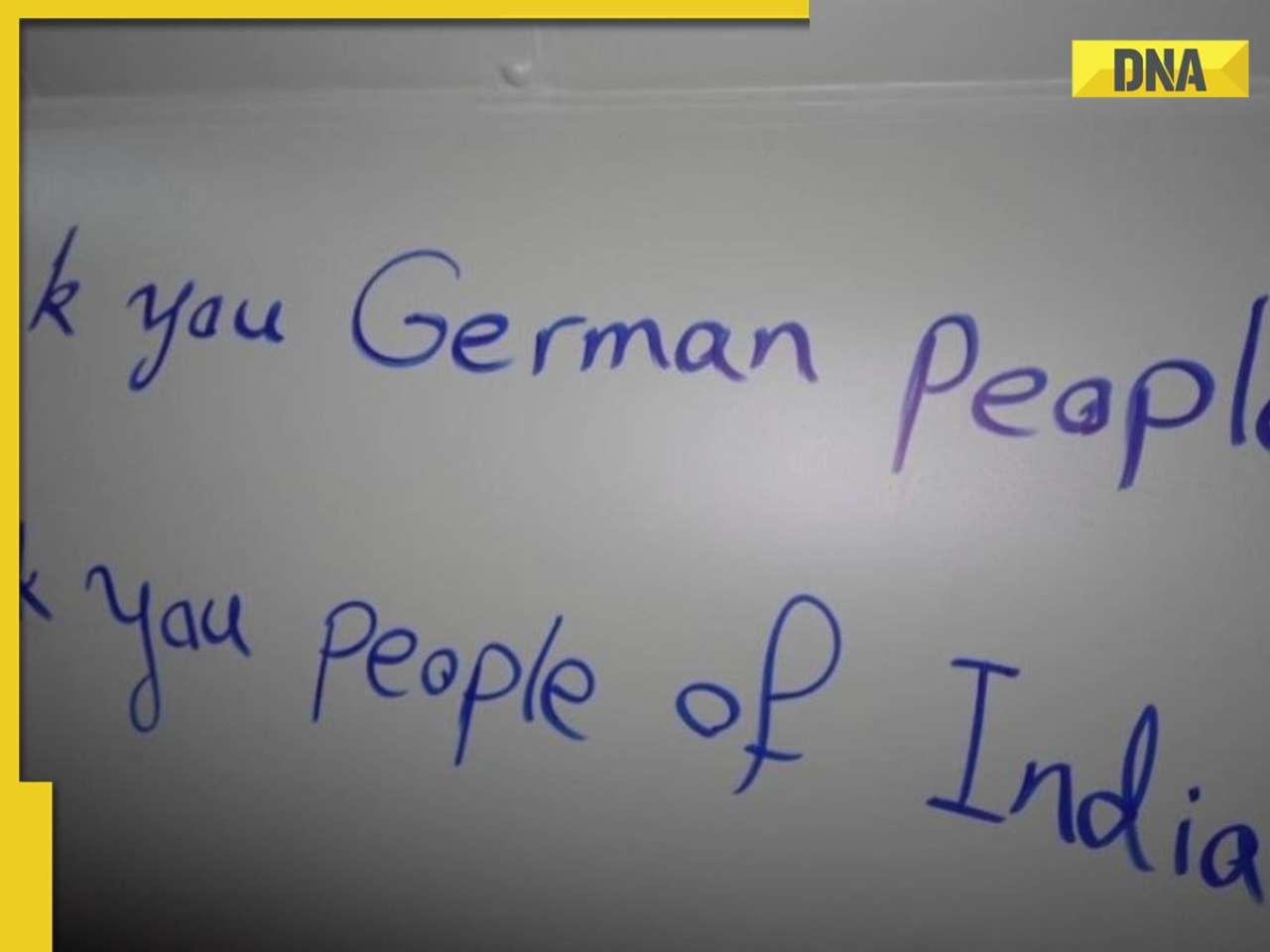 Iran writes ‘Thank You India’ on missiles launched on Israel in 83rd wave of strikes, shares similar notes for Pakistan, Germany, Spain