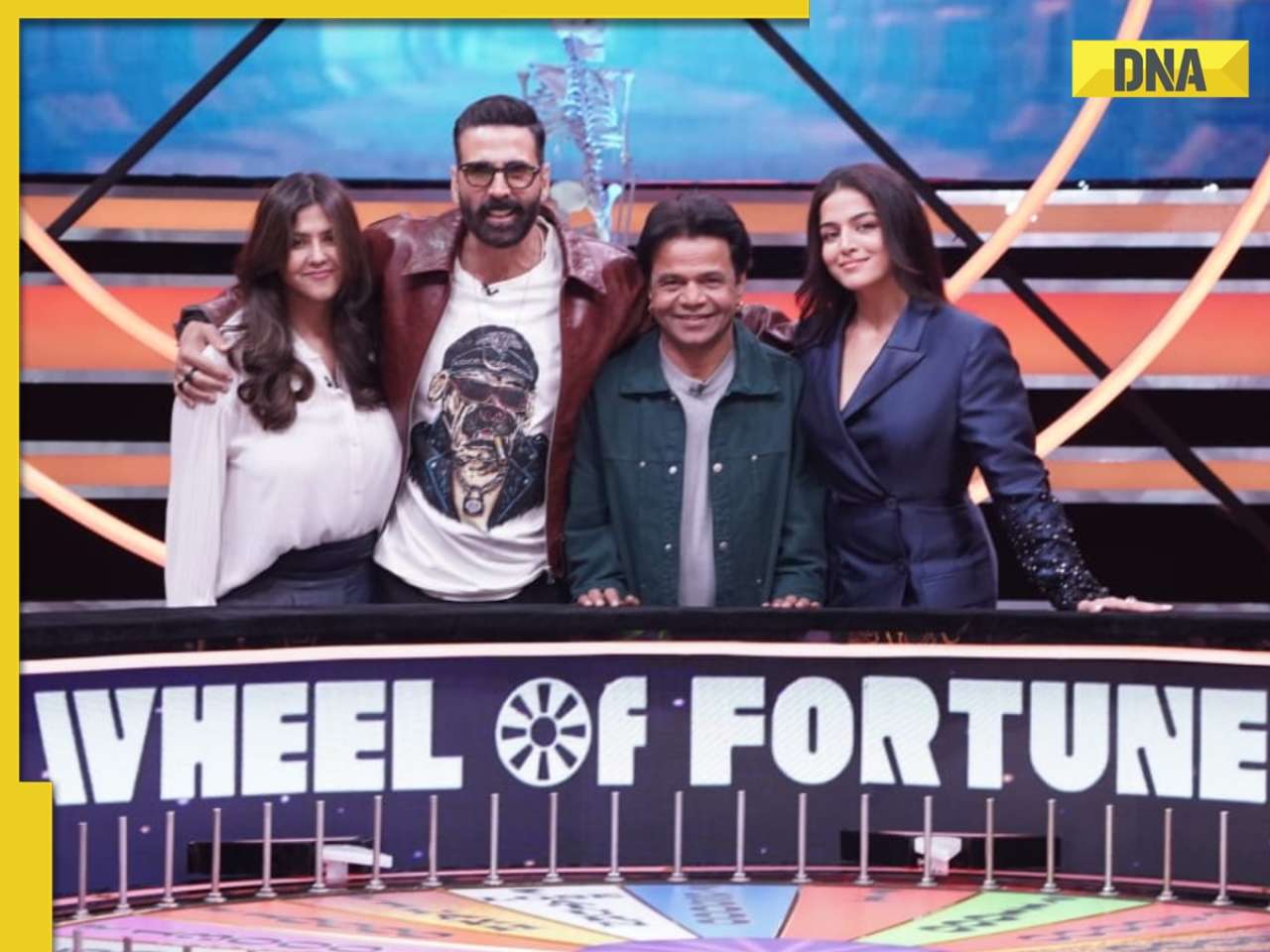 Bhooth Bangla promotions at Akshay Kumar's Wheel of Fortune: Ektaa Kapoor supports Rajpal Yadav with winning amount