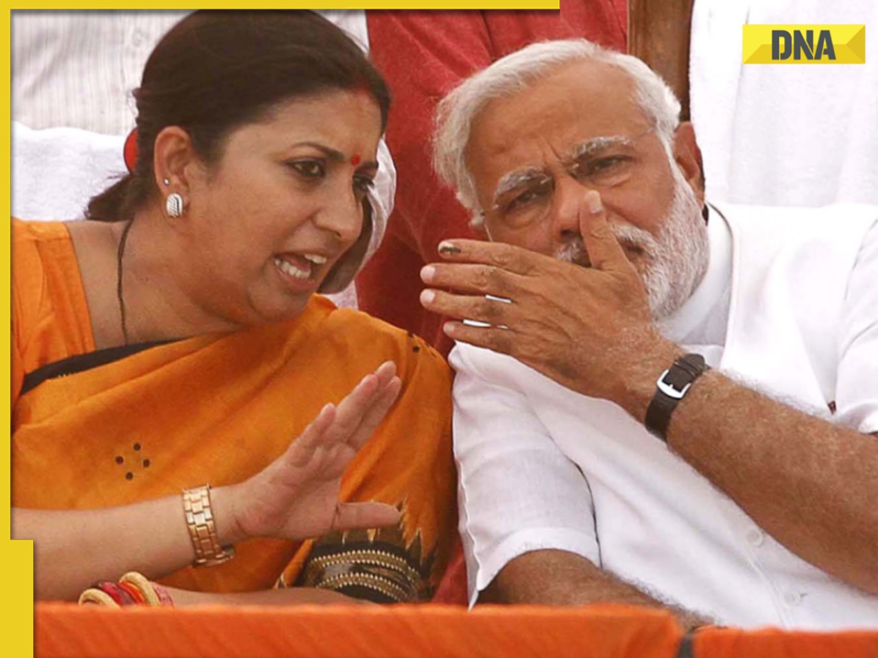 Who is close to PM Modi? This is what ex-minister Smriti Irani has said