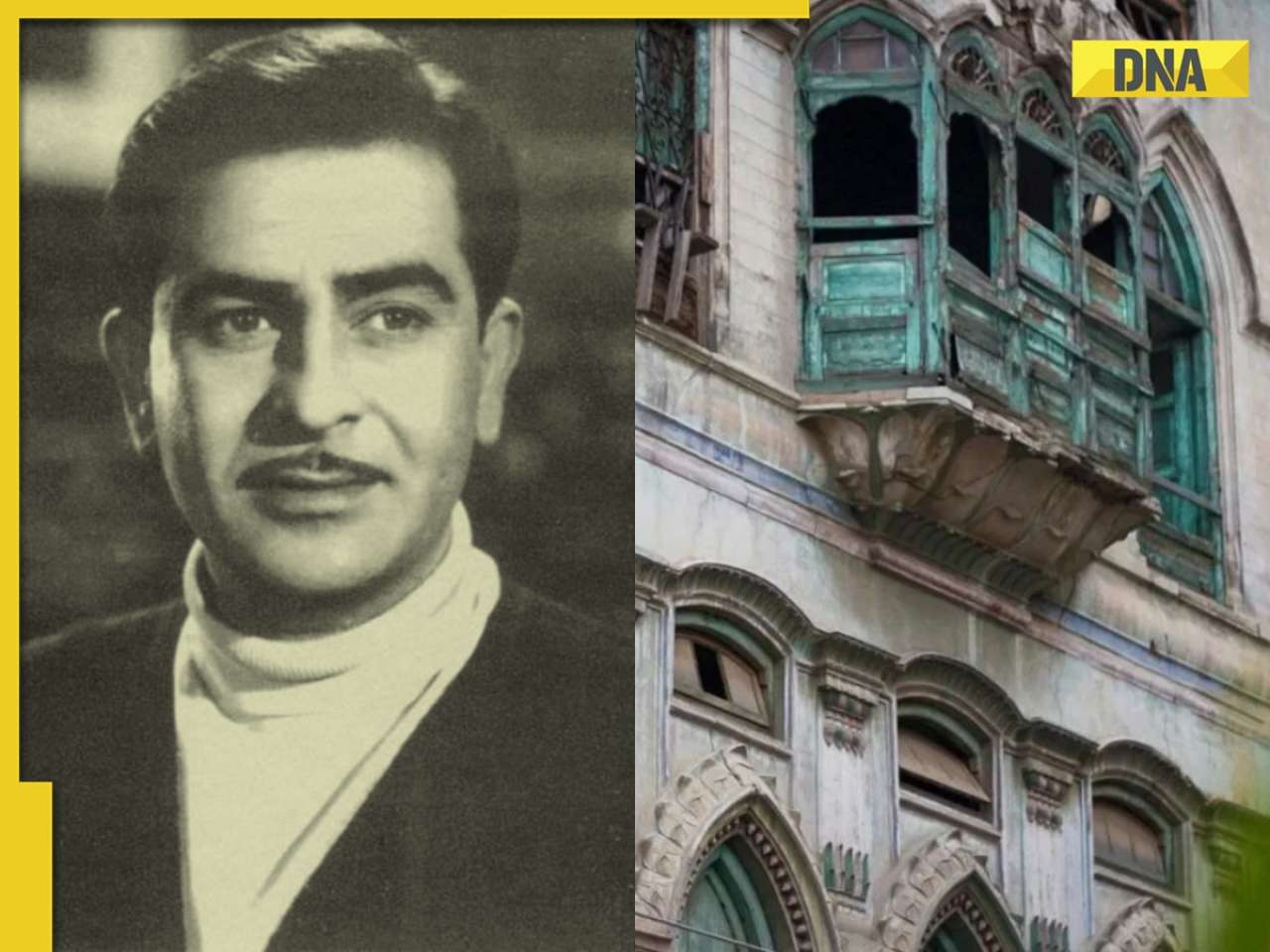 Raj Kapoor's historic Kapoor Haveli in Peshawar partially collapses after heavy rains and earthquake, details inside