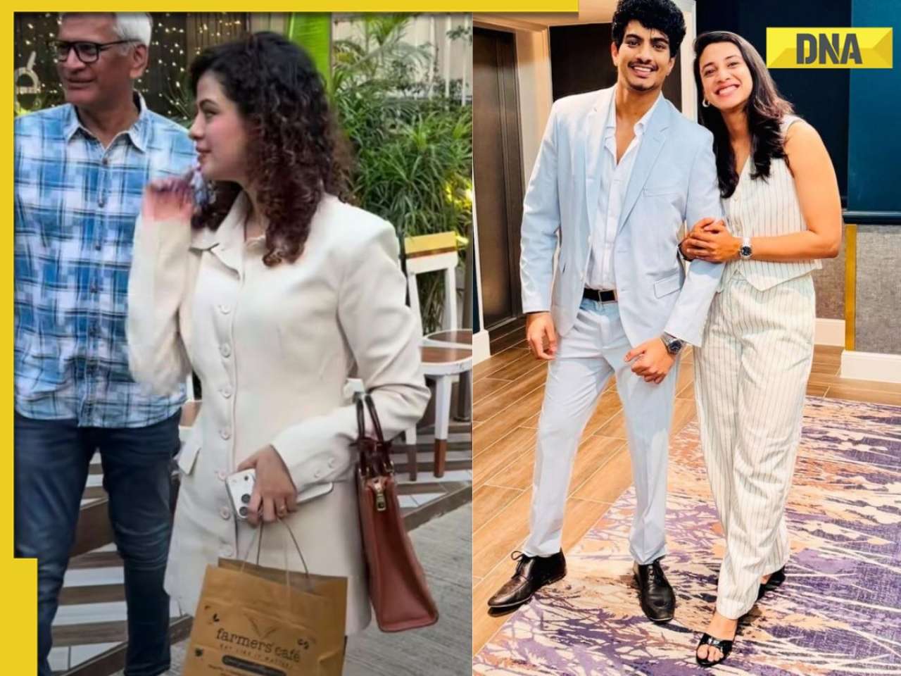 Palash Muchhal and Smriti Mandanna are reuniting? Smriti's father spotted with singer Palak Mucchal in viral photo, netizens say, 'Girl no please'; here's the truth