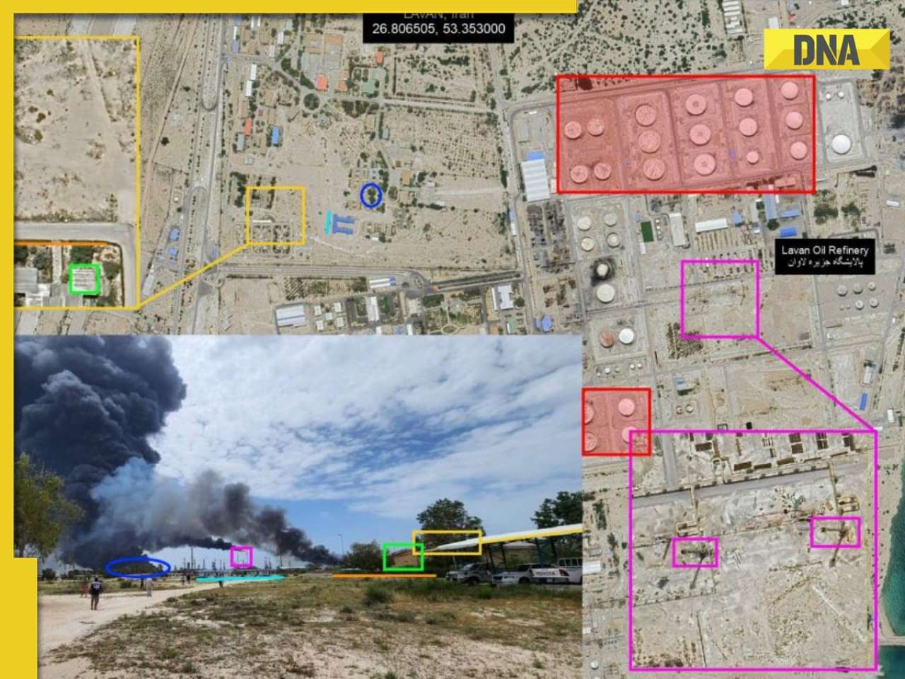 US-Iran ceasefire a sham? Hours after agreement Tehran’s Lavan oil refinery attacked, Kuwait, UAE hit by Iranian airstrikes; WATCH 