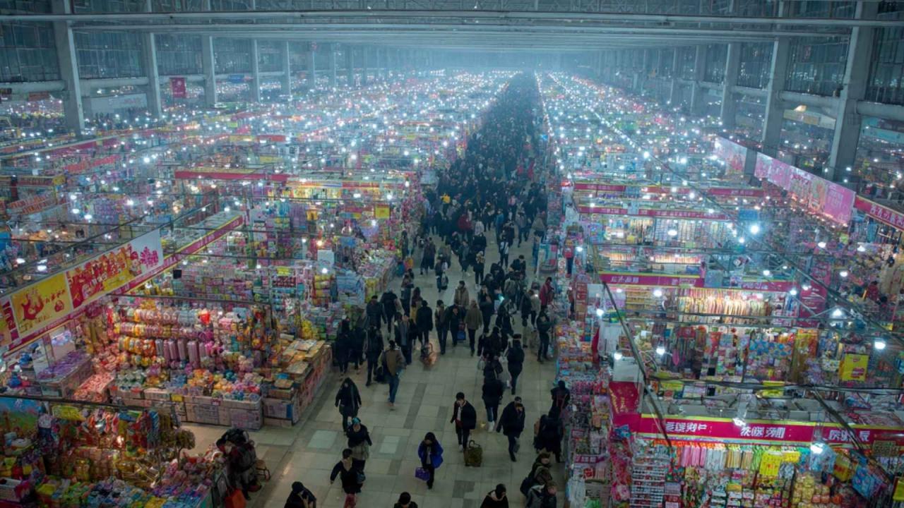 5 Districts में बंटा है Yiwu Market