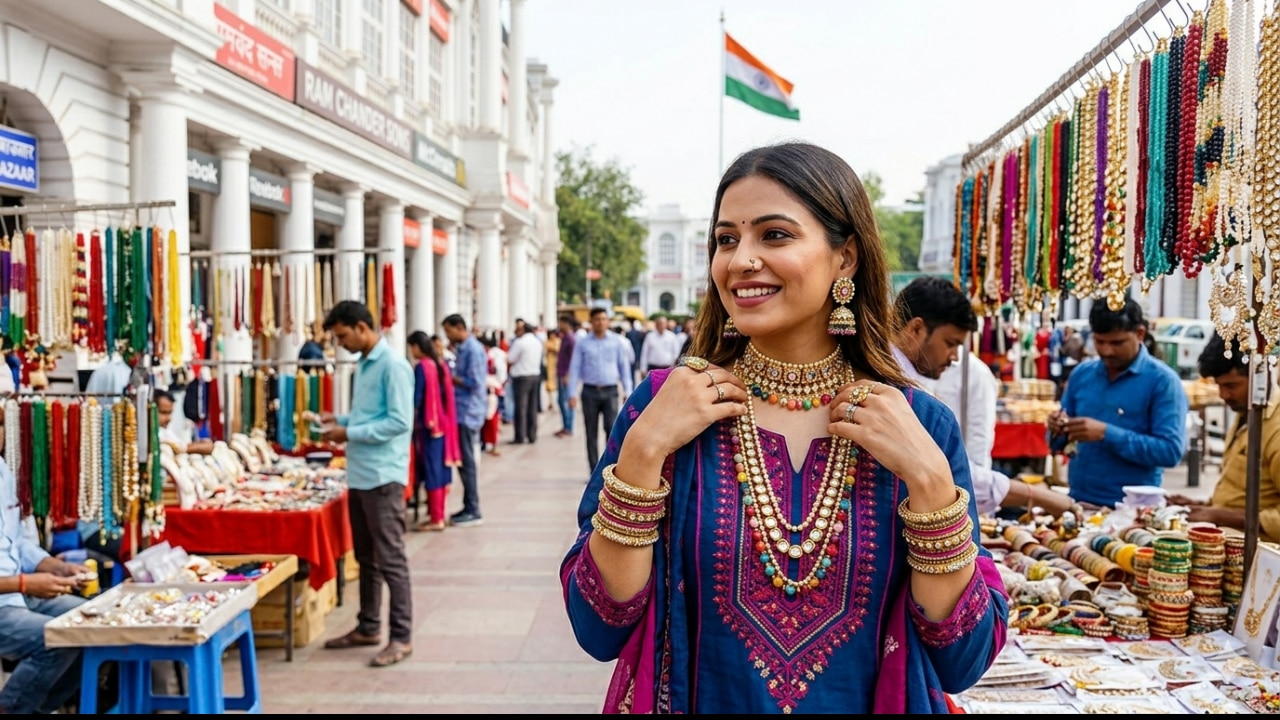 दिल्ली का जनपथ मार्केट 
