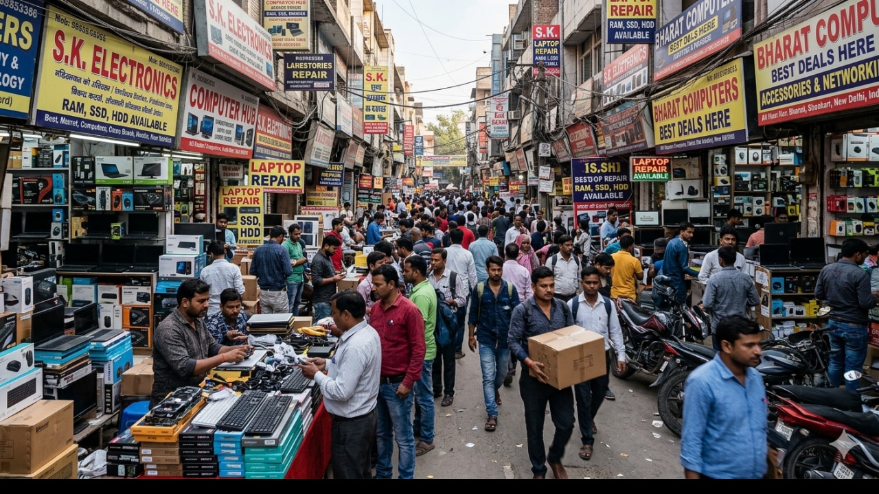 दिल्ली की नेहरू प्लेस मार्केट