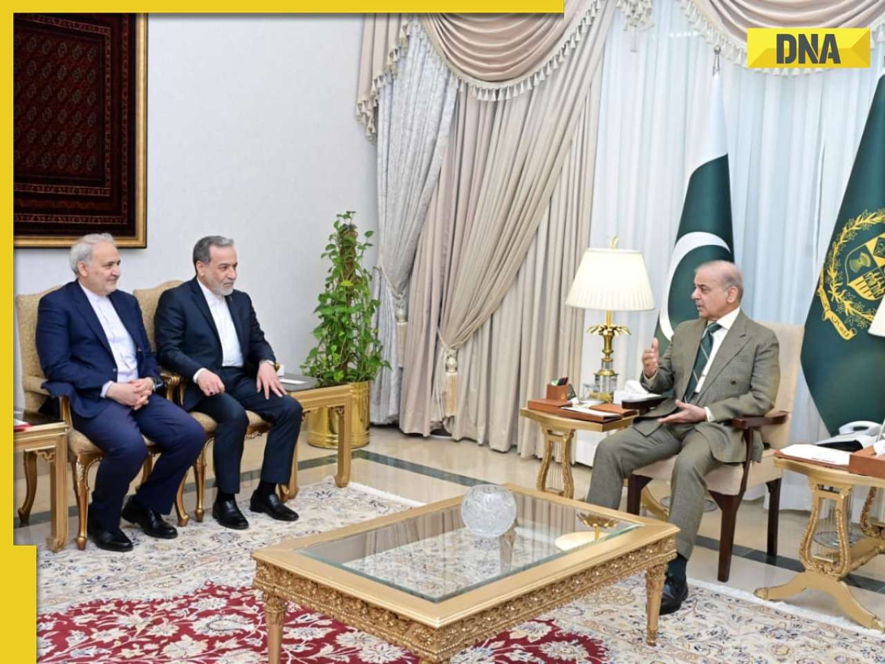 Pakistan PM Shehbaz Sharif meets Iranian FM Araghchi in Islamabad as second US-Iran dialogue in doubt