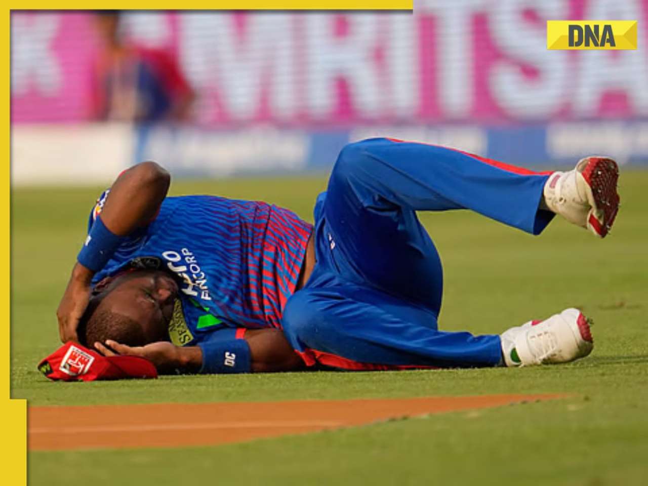 Lungi Ngidi’s emotional post goes viral after nasty injury in DC vs PBKS match