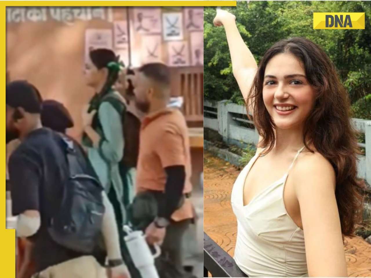 Viral video: Aneet Padda’s schoolgirl look from Shakti Shalini goes viral - Watch