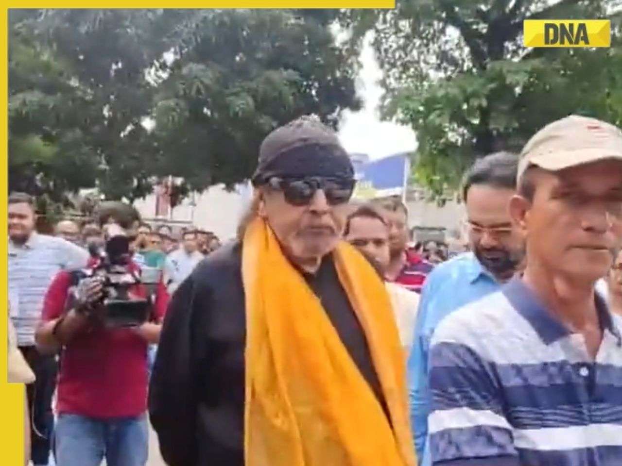 Mithun Chakraborty ditches 'special treatment', stands in queue to vote in West Bengal polls, video goes viral