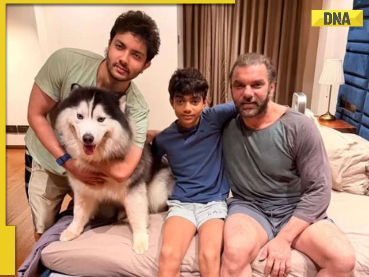 Salman Khan's brother Sohail Khan shares unseen pics of family life with sons Nirvaan, Yohan and pet husky: 'lovable family'