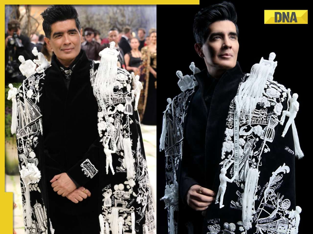Met Gala 2026: Manish Malhotra pays tribute to Mumbai, wears regal bandhgala, dramatic 3D artisan cape