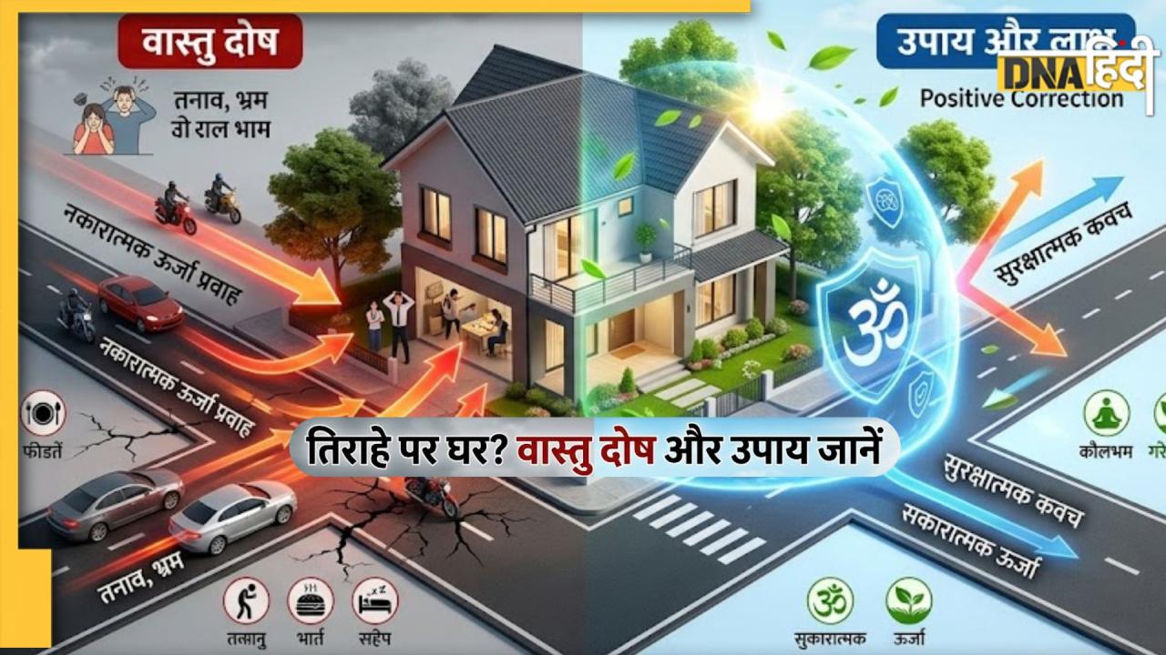 T Point House: तिराहे पर है आपका घर? मुसीबत आने से पहले कर लें वास्तु दोष से जुड़े ये उपाय