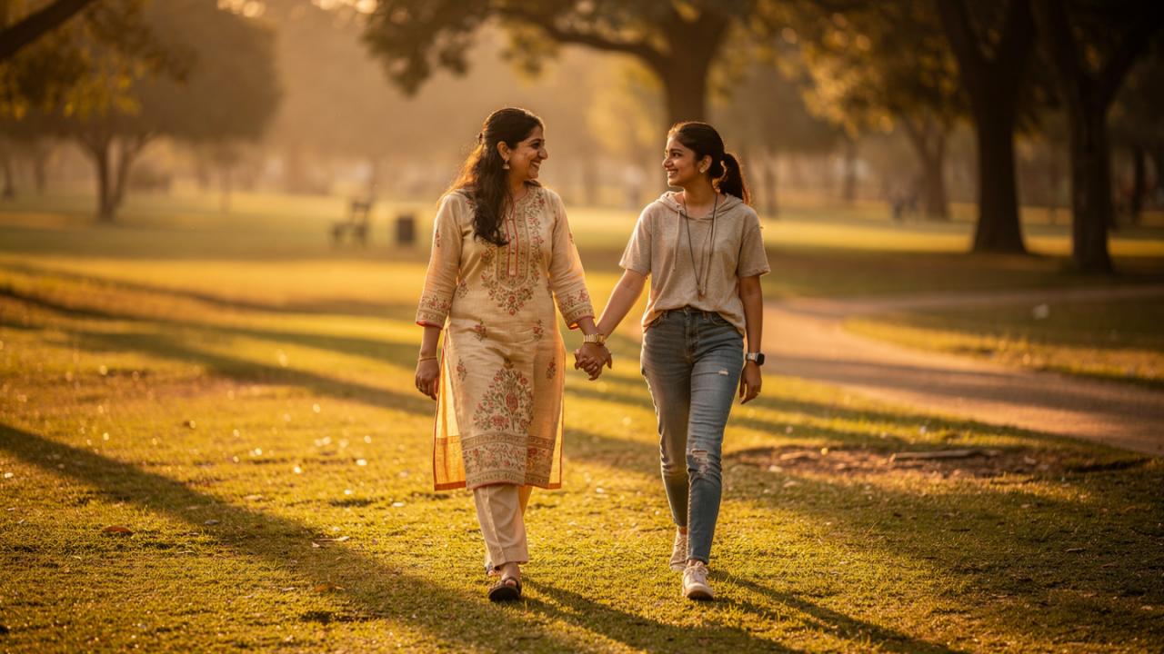 तेरे आंचल की छांव में सुकून मिलता है