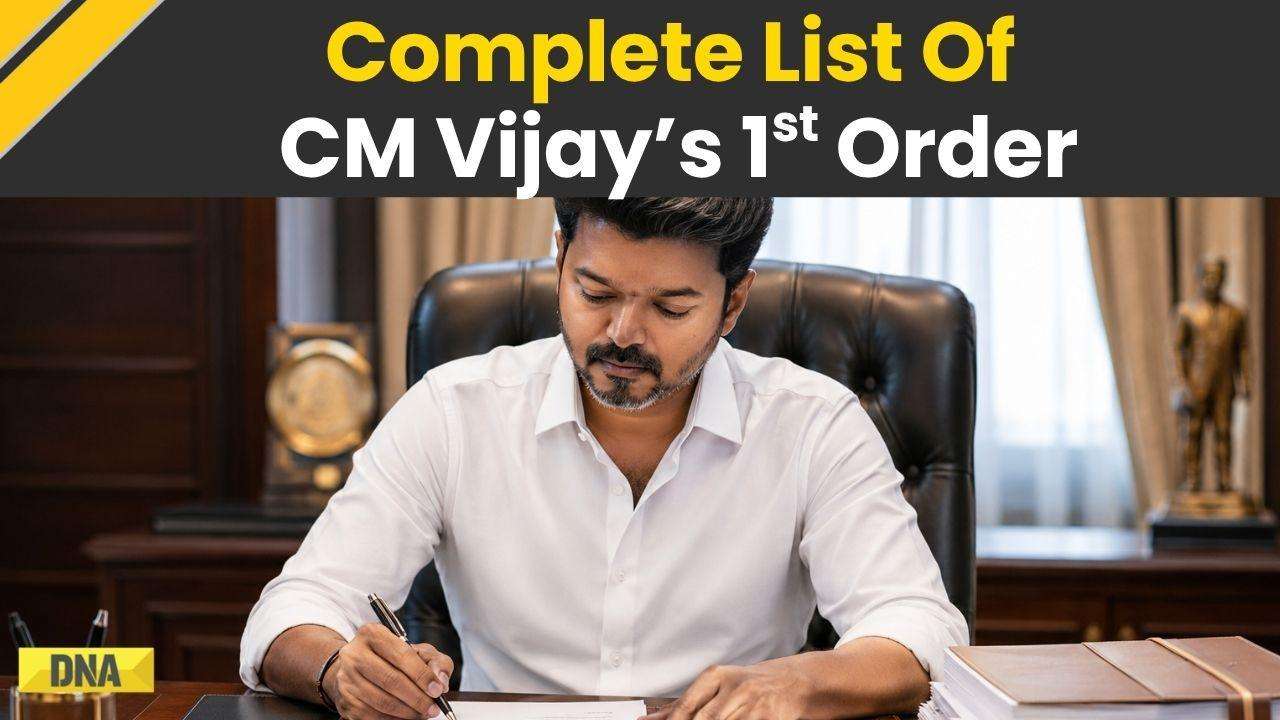 List Of Thalapathy Vijay 1st Orders After Taking Oath As Tamil Nadu Chief Minister