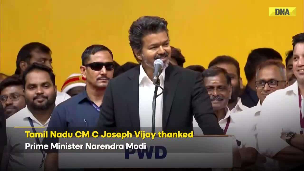 CM Vijay Thanks PM Modi For His Congratulatory Wishes 'Seeks Support From Centre'
