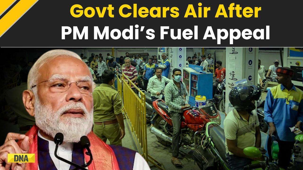 PM Modi News: No Petrol Or Diesel Shortage, Govt Assures Day After PM Modi’s Fuel-Saving Appeal