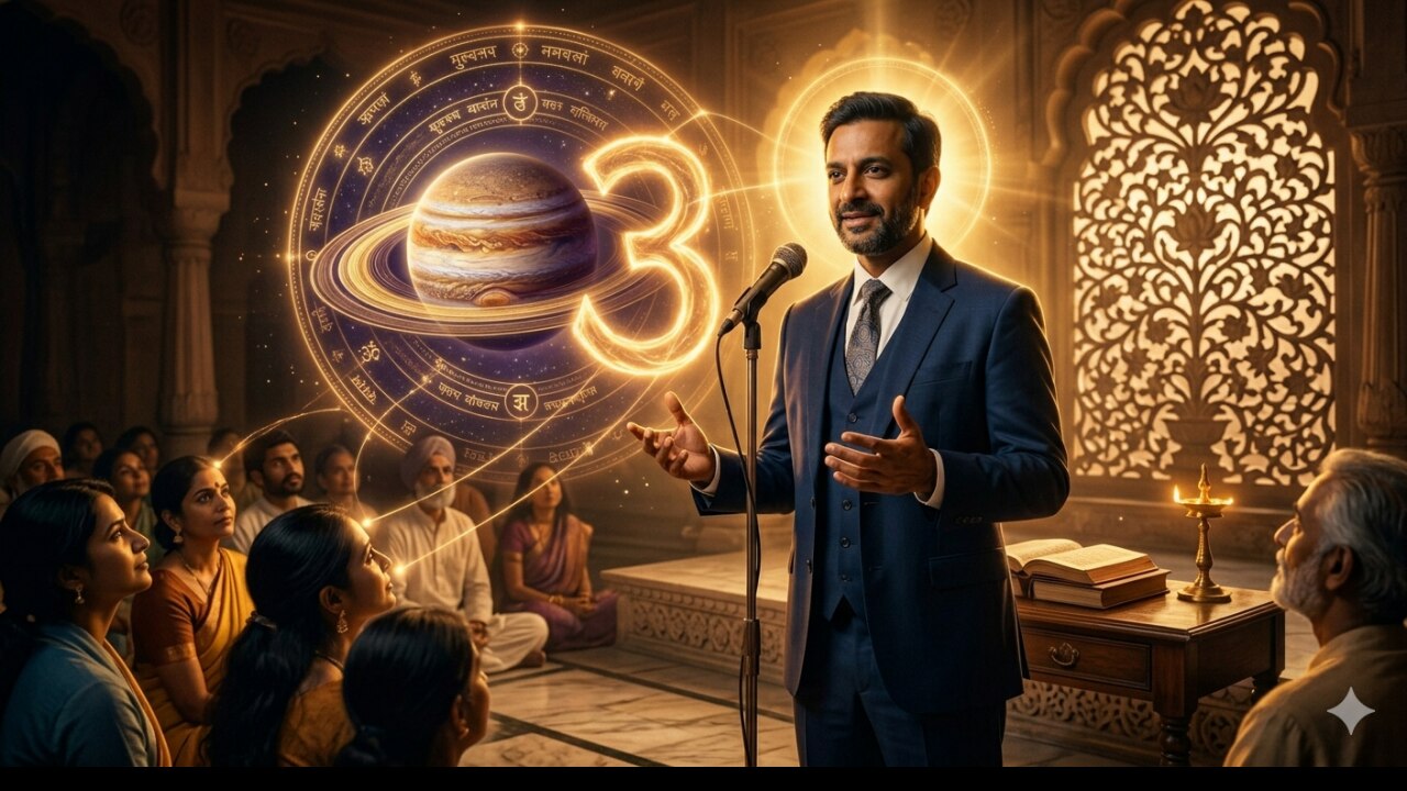 तेज बुद्धि, ज्ञान और सम्मान दिलाता है नंबर 3