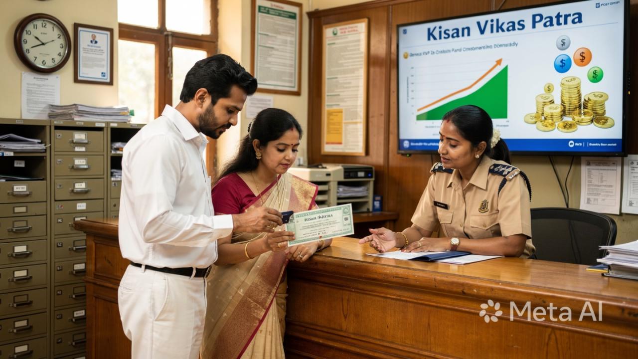 किसान विकास पत्र (KVP) 