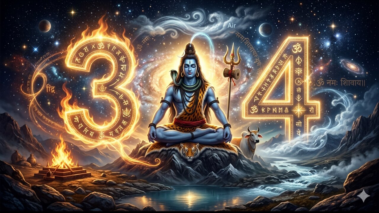 3 और 4 का आध्यात्मिक महत्व क्या है