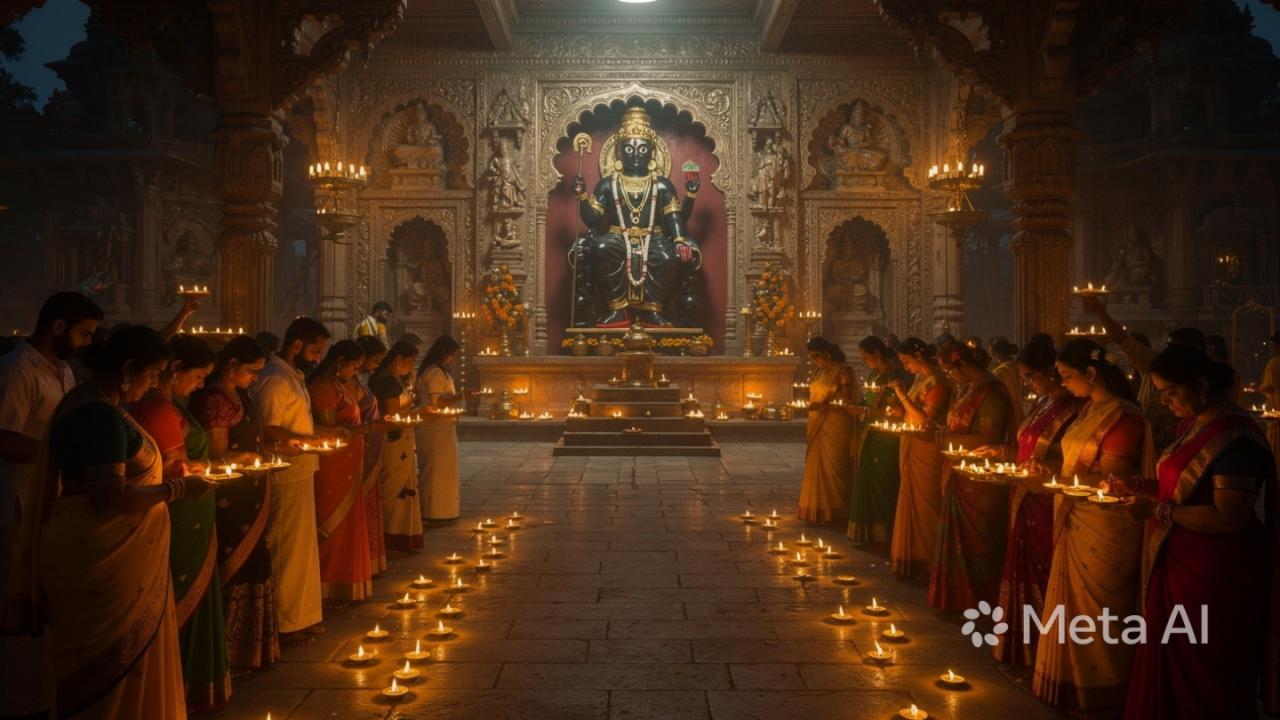 शनिदेव के मंदिर में सरसों के तेल का दीपक क्यों जलाते हैं?