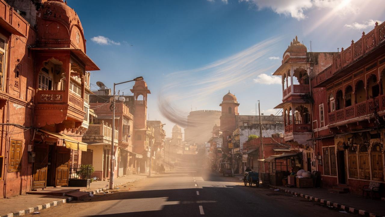 जयपुर और चुरू, जहां रेगिस्तान मौसम को चरम पर पहुंचा देता है