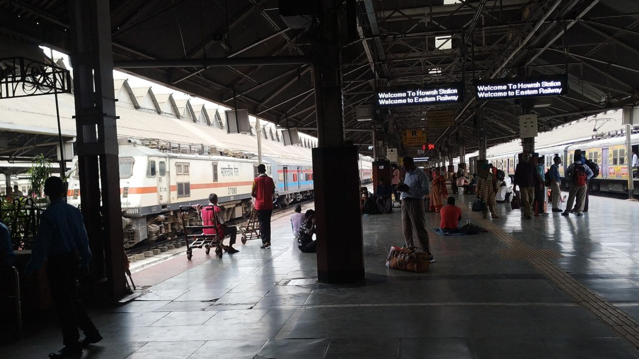 हावड़ा रेलवे स्टेशन का इतिहास