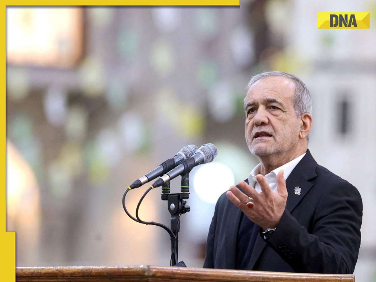 Iran 'not seeking nuclear weapons', confirms president Pezeshkian amid peace talks