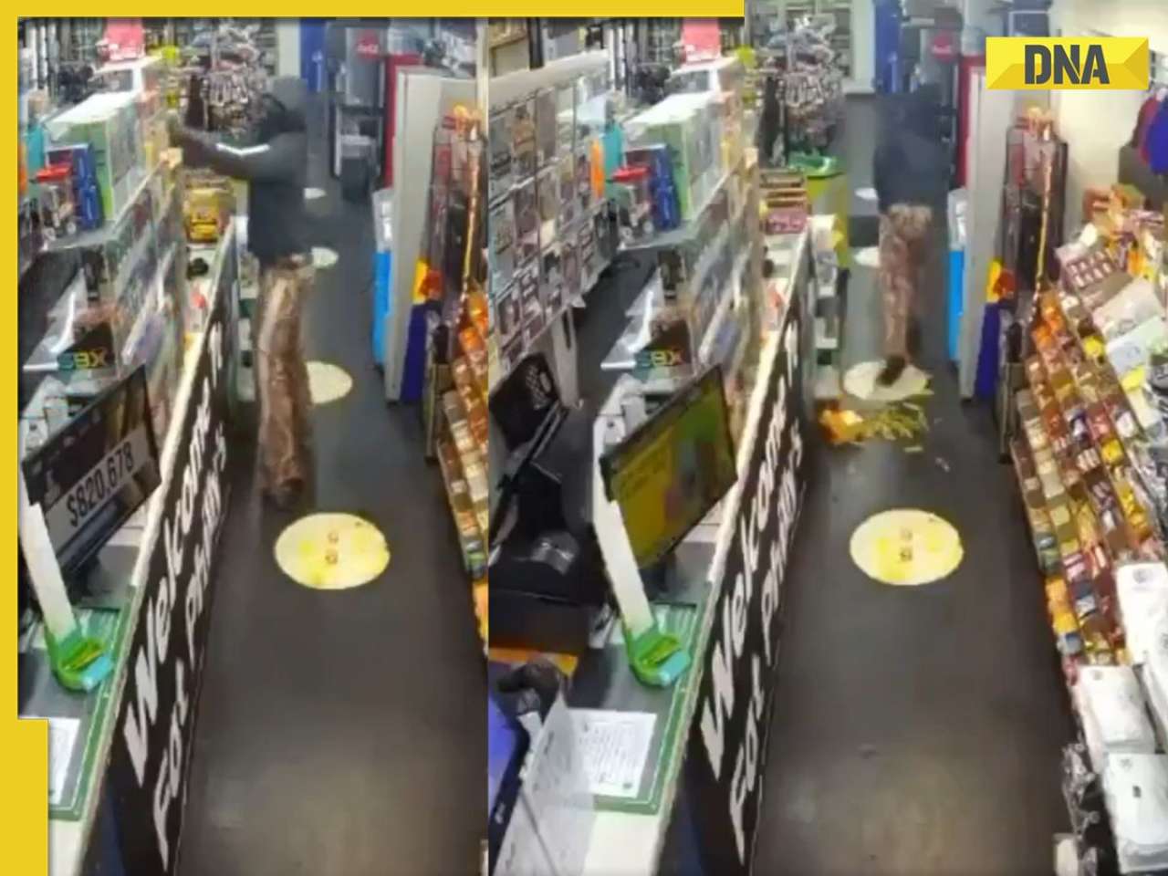 Indian woman shot dead in supermarket, CCTV video shows chilling moments