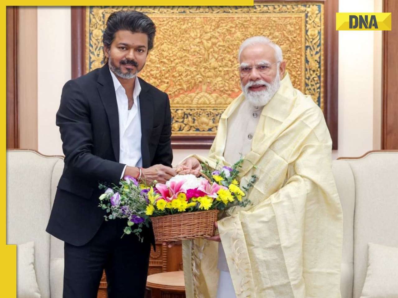 Tamil Nadu CM C Joseph Vijay meets PM Modi in first official Delhi meeting