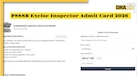 PSSSB Excise Inspector Admit Card 2026: पंजाब एक्साइज इंस्पेक्टर भर्ती परीक्षा का एडमिट कार्ड जारी, इस लिंक से करें फटाफट डाउनलोड