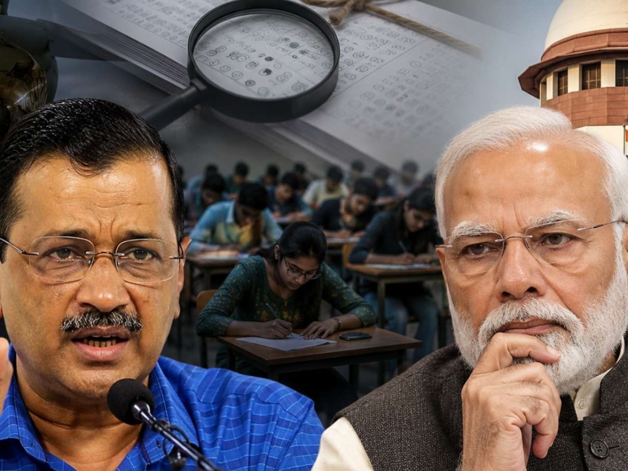 'Govt talking like uneducated people': Arvind Kejriwal slams Centre over NEET paper leak