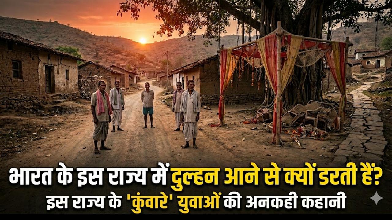 भारत को वो राज्य जिसे 'बैचलर्स का गांव' कहा जाता है, यहां 50 साल से नहीं बजी किसी घर में शहनाई