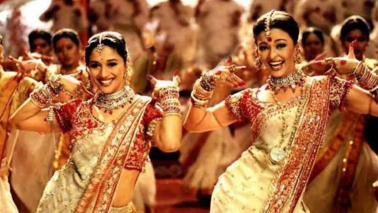 Madhuri Dixit and Aishwarya Rai